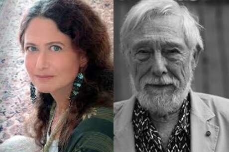 Jane Hirshfeild and Gary Snyder